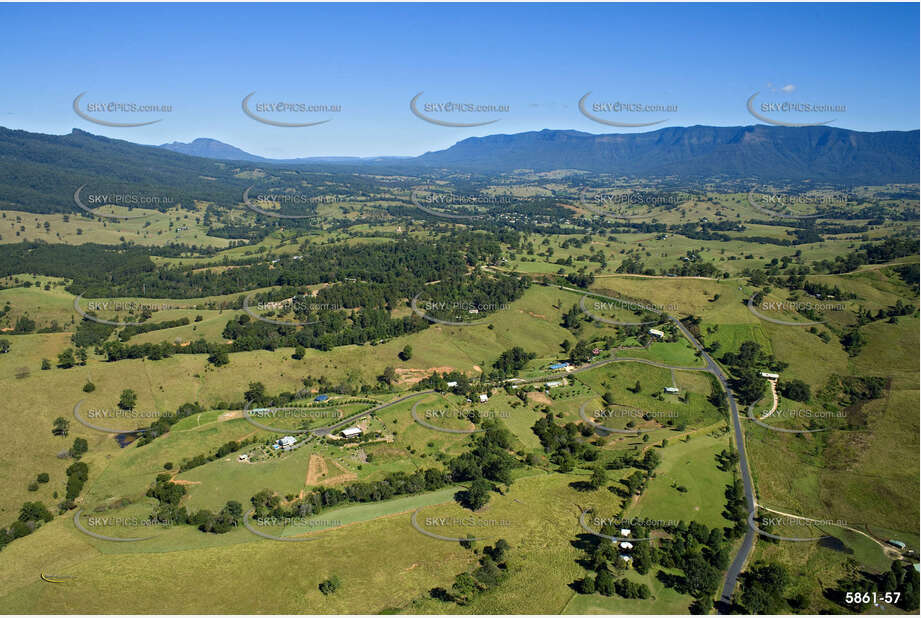 Aerial Photo Tyalgum Aerial Photography