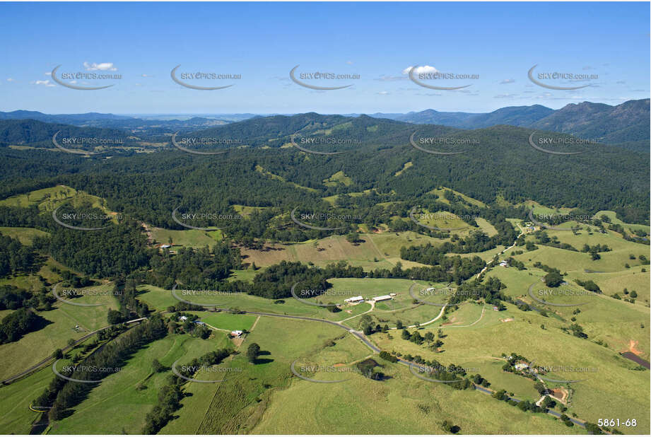 Aerial Photo Tyalgum Aerial Photography