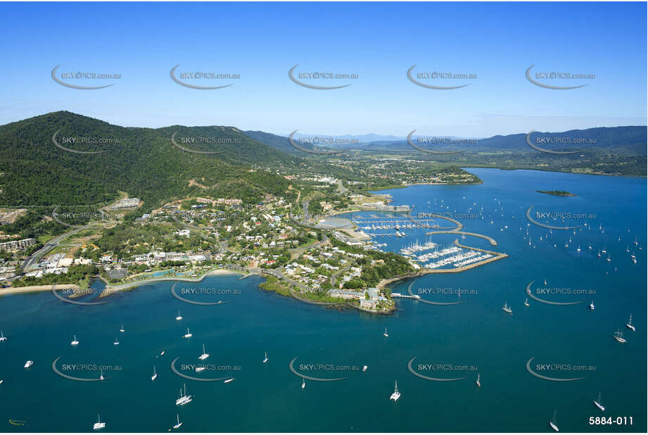 Aerial Photo Airlie Beach QLD Aerial Photography