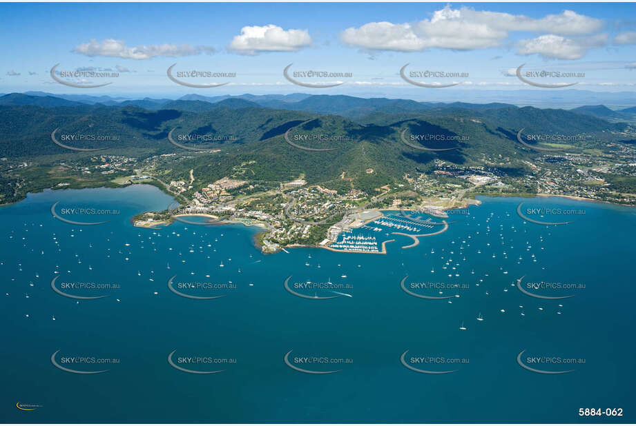 Aerial Photo Airlie Beach QLD Aerial Photography