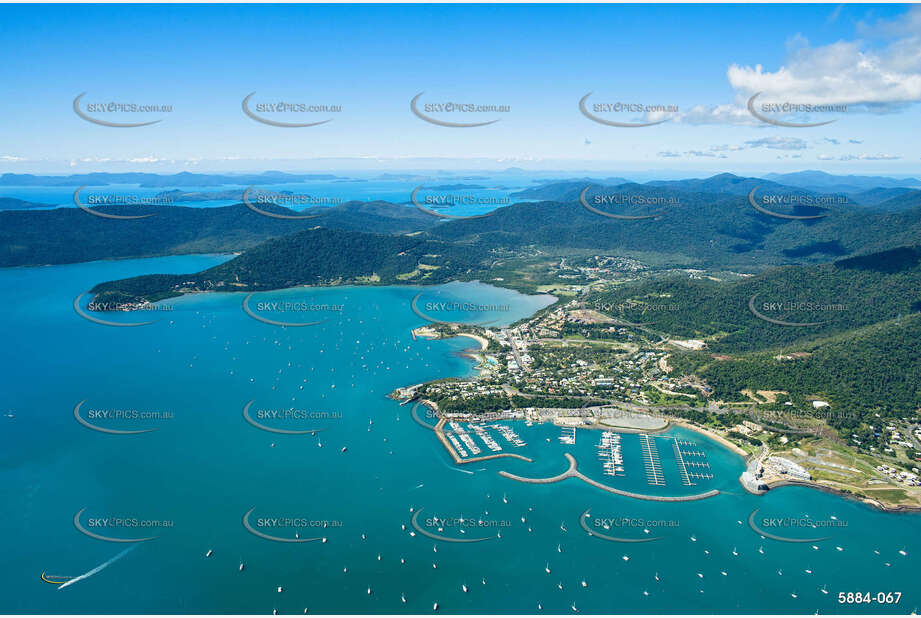 Aerial Photo Airlie Beach QLD Aerial Photography