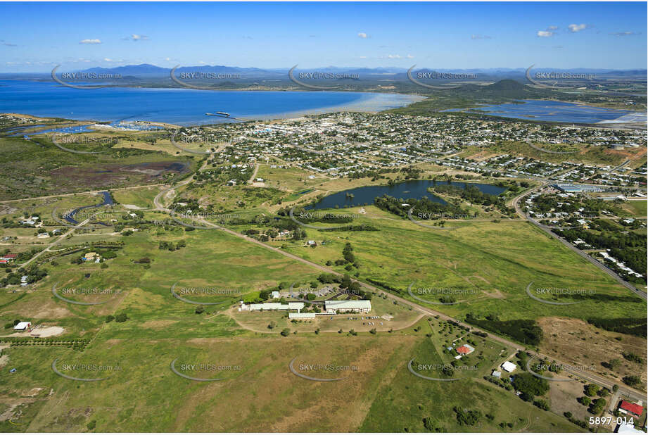 Aerial Photo Bowen CBD Area Aerial Photography