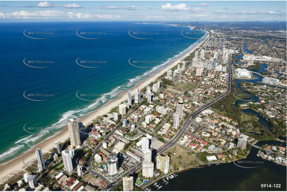 Aerial Photo Surfers Paradise QLD Aerial Photography
