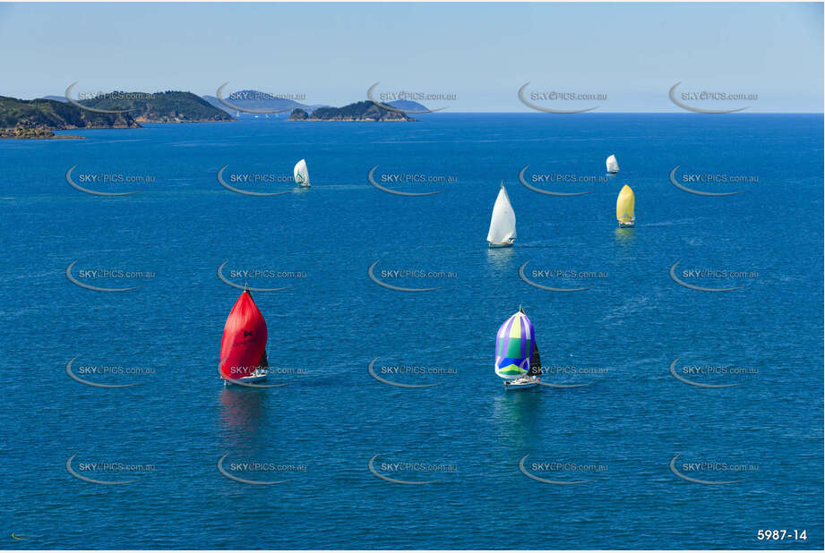 Yachts - Hamilton Island Race Week Aerial Photography