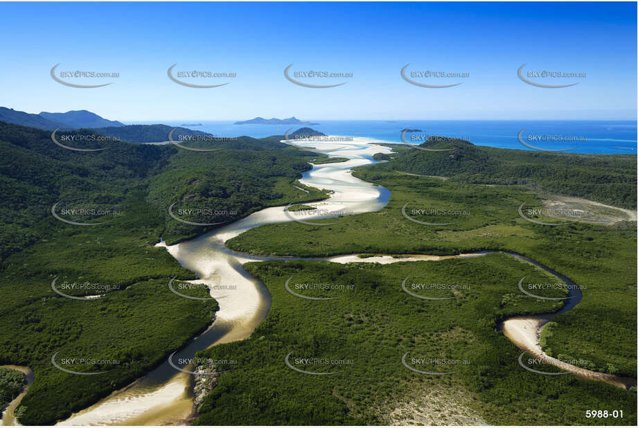 Aerial Photo Whitsunday Island Aerial Photography