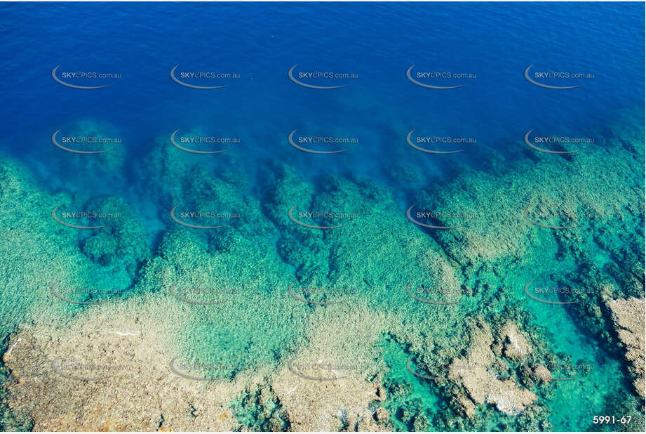 Into the deep, Hook Reef Aerial Photography