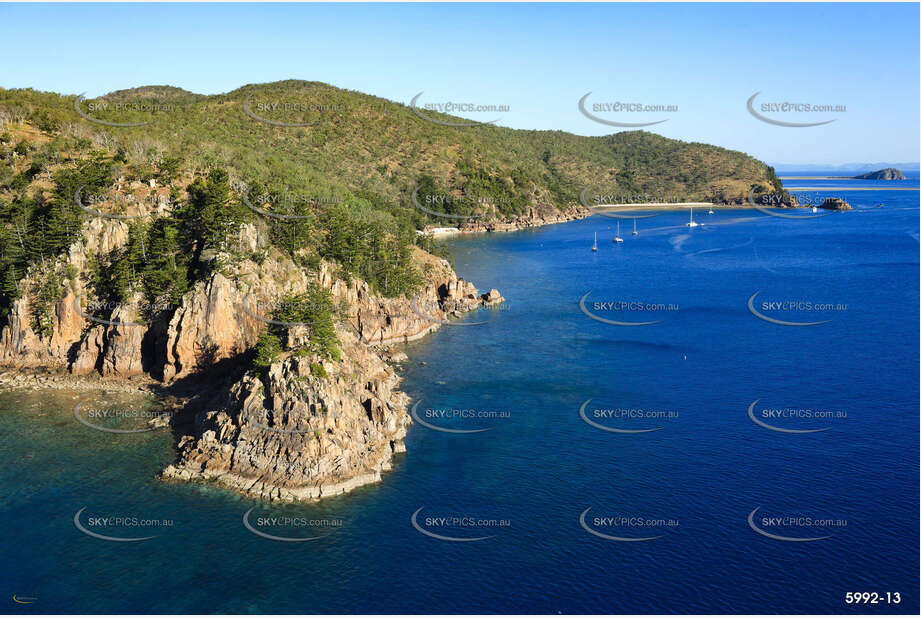 Indian Head, Hayman Island Aerial Photography