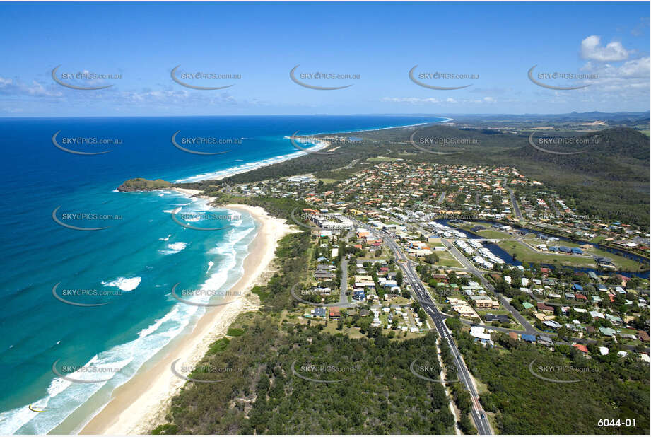 Aerial Photo Cabarita Beach / Bogangar NSW Aerial Photography