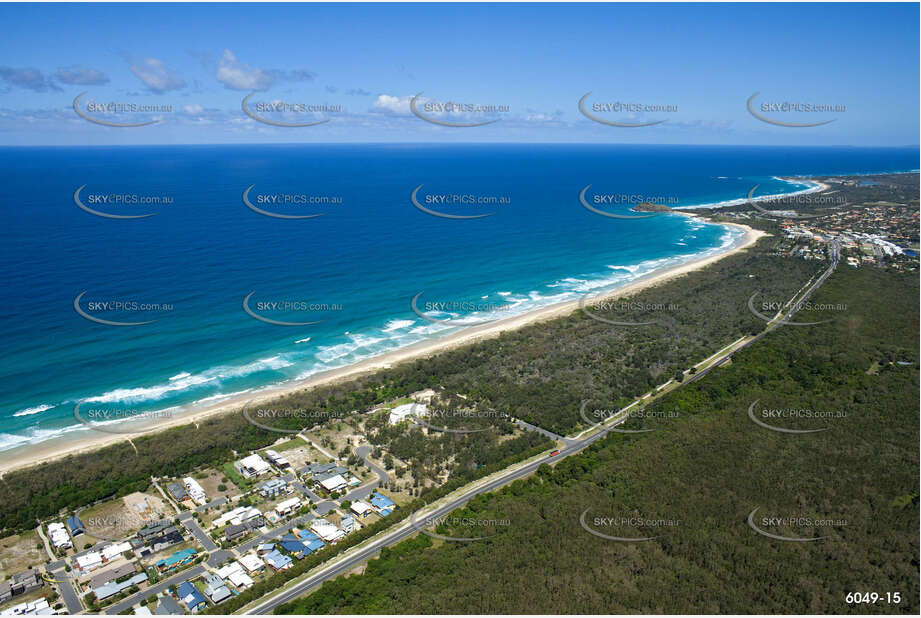 Aerial Photo Casuarina Beach NSW Aerial Photography
