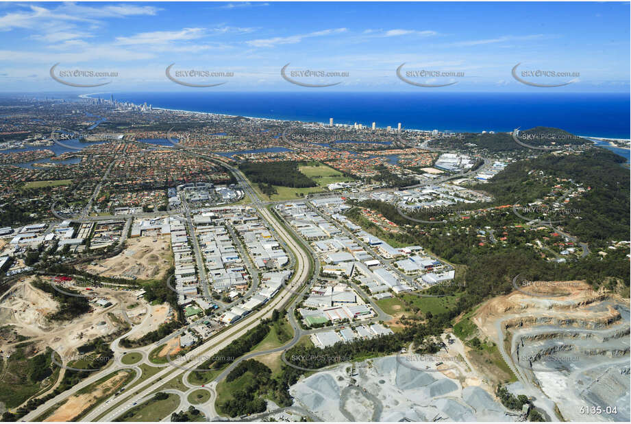 Aerial Photo West Burleigh Aerial Photography