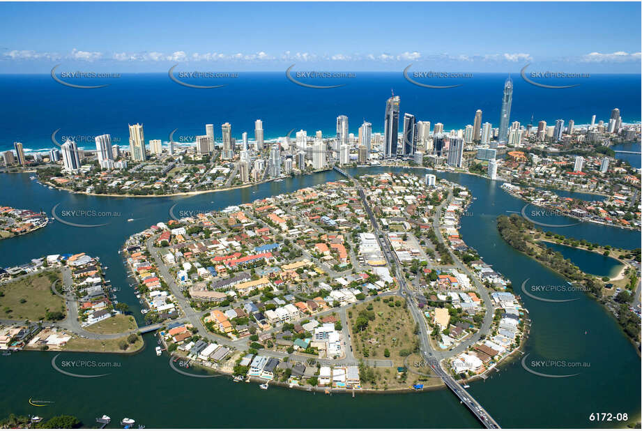 Aerial Photo Chevron & Cronin Island QLD Aerial Photography