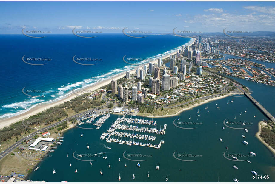 Aerial Photo Main Beach QLD Aerial Photography