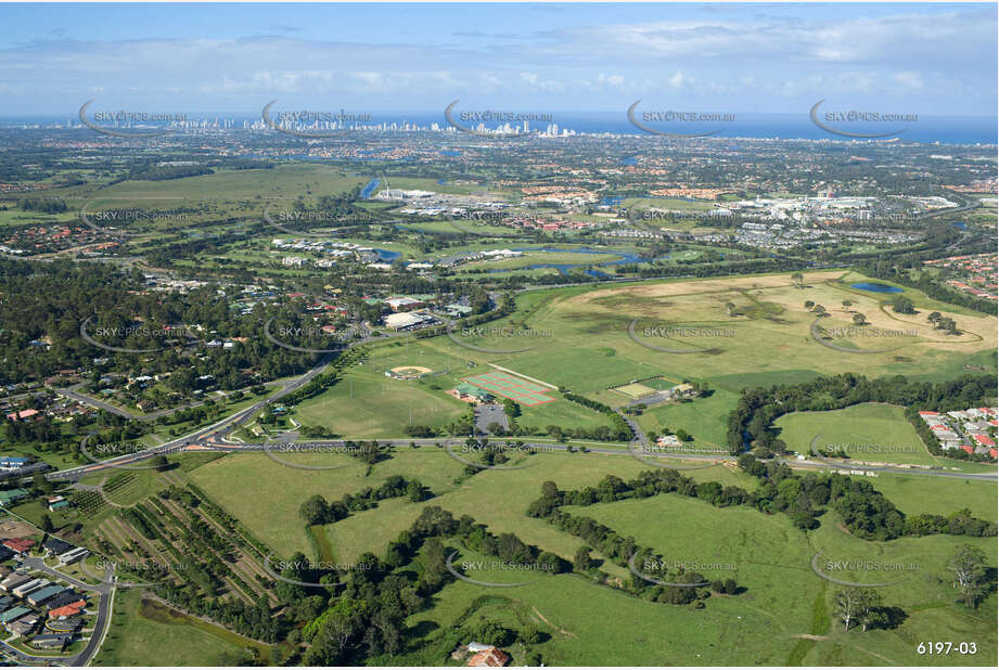 Aerial Photo Mudgeeraba QLD Aerial Photography