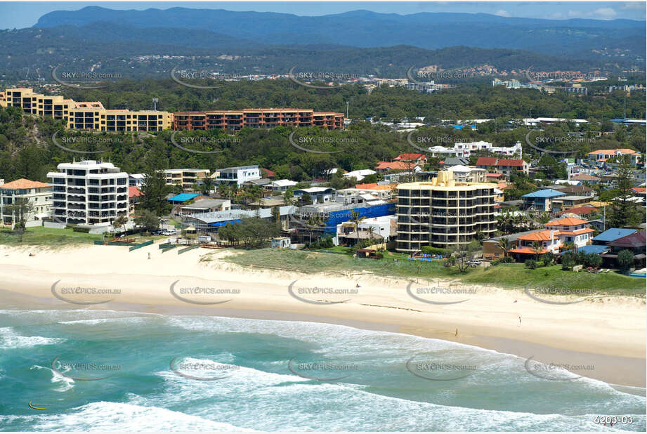 Aerial Photo Mermaid Beach QLD Aerial Photography
