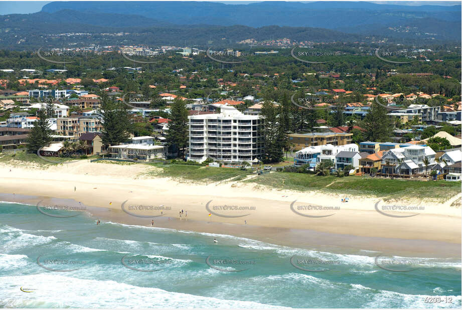 Aerial Photo Mermaid Beach QLD Aerial Photography