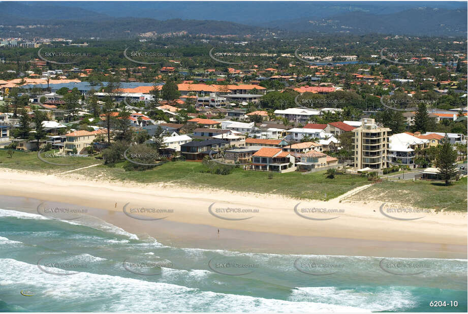 Aerial Photo Mermaid Beach QLD Aerial Photography