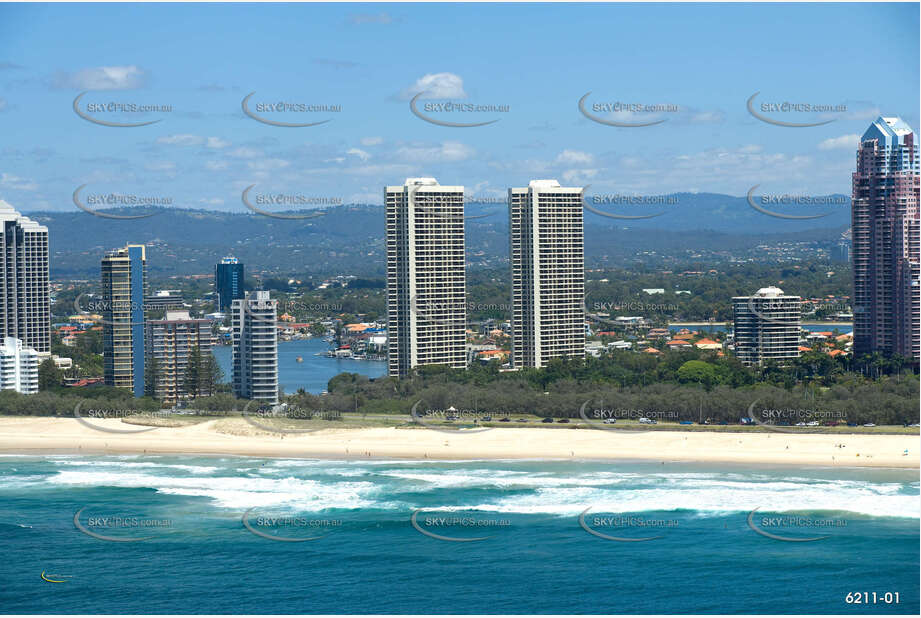 Aerial Photo Main Beach QLD Aerial Photography
