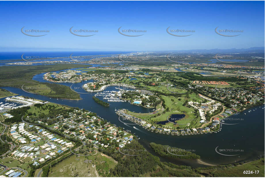 Aerial Photo Sanctuary Cove QLD Aerial Photography
