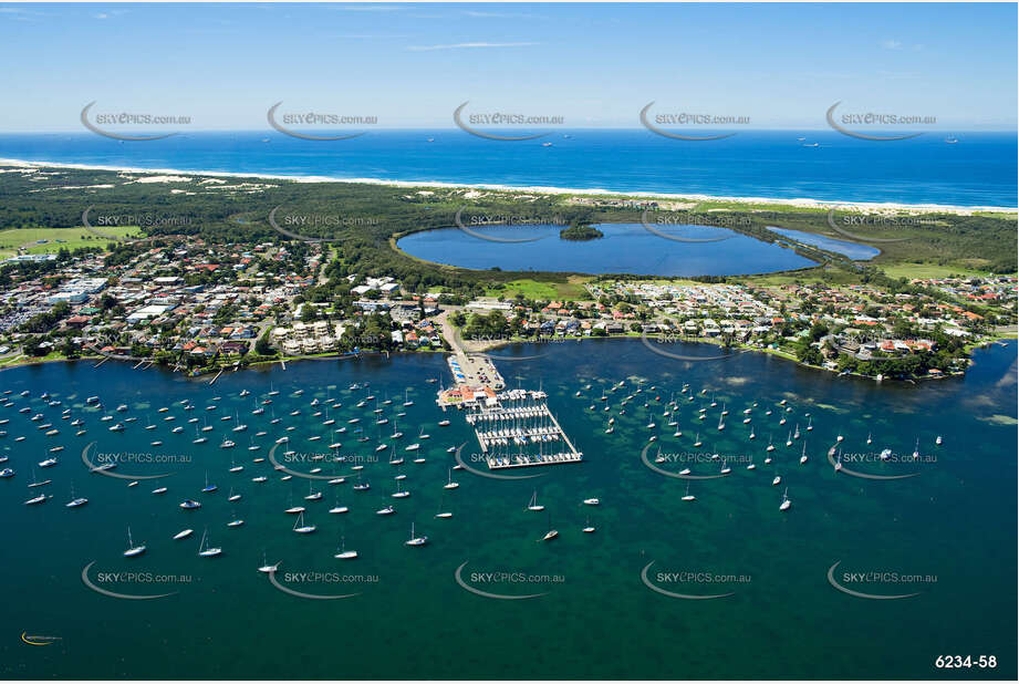 Aerial Photo Belmont NSW Aerial Photography