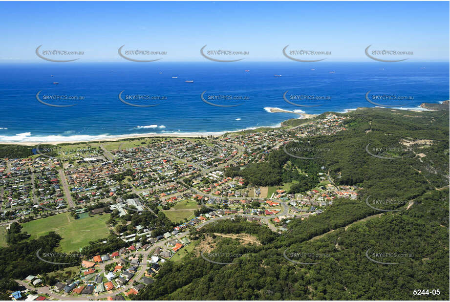 Aerial Photo Caves Beach NSW Aerial Photography