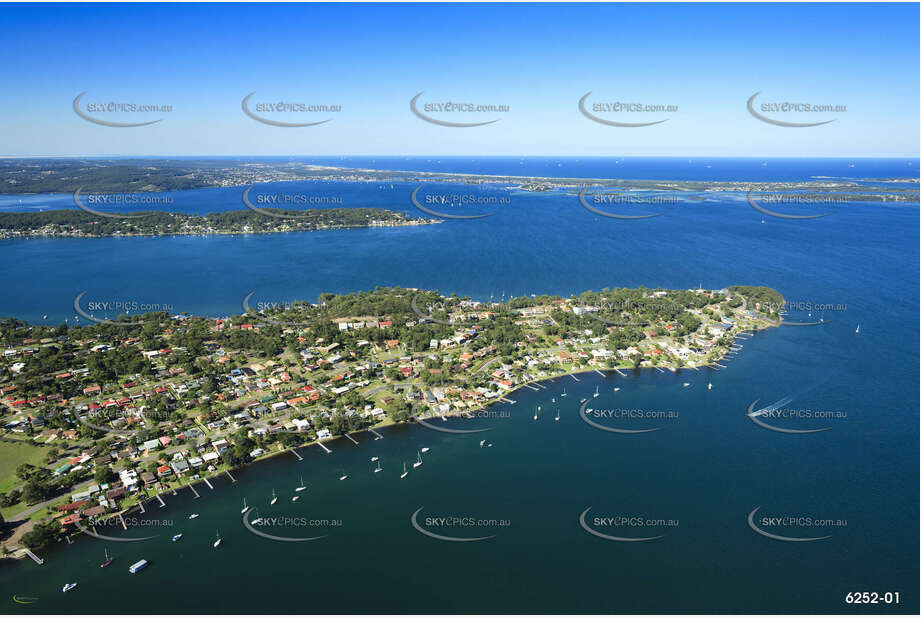 Aerial Photo Fishing Point NSW Aerial Photography