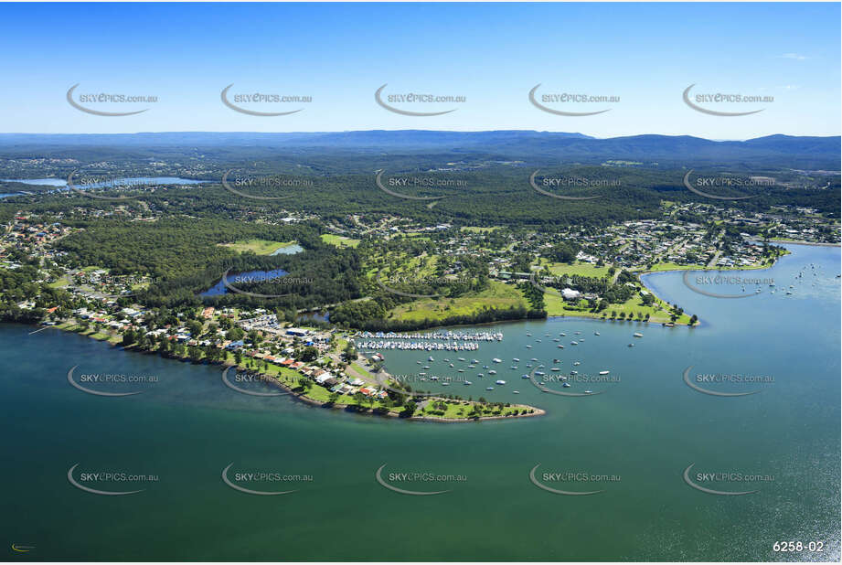 Aerial Photo Marmong Point NSW Aerial Photography