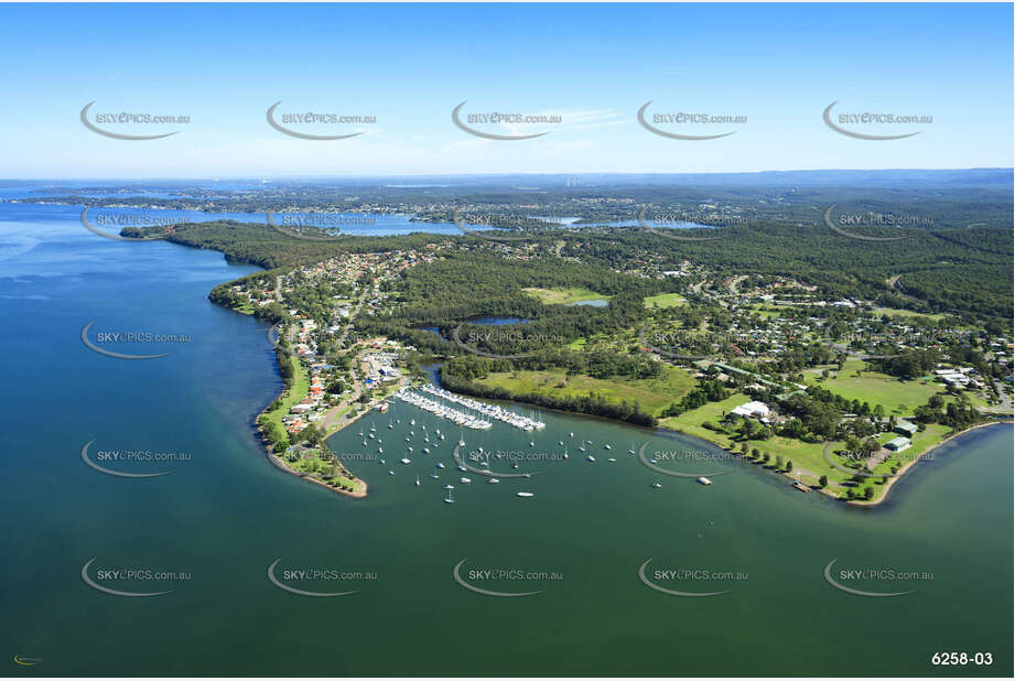 Aerial Photo Marmong Point NSW Aerial Photography