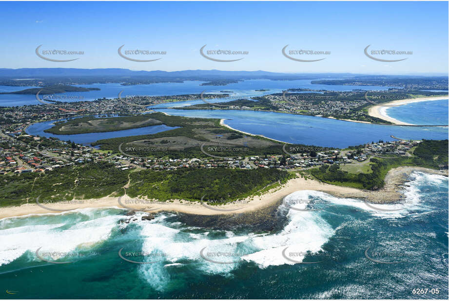 Aerial Photo Swansea Heads NSW Aerial Photography