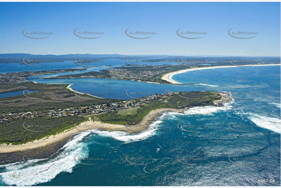 Aerial Photo Swansea Heads NSW Aerial Photography