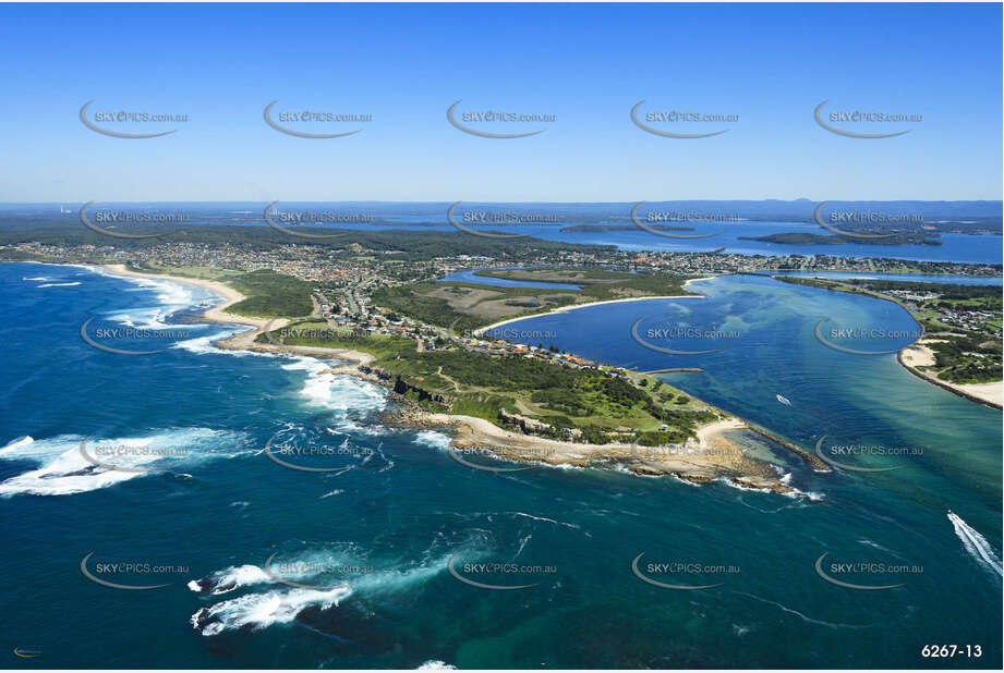 Aerial Photo Swansea Heads NSW Aerial Photography