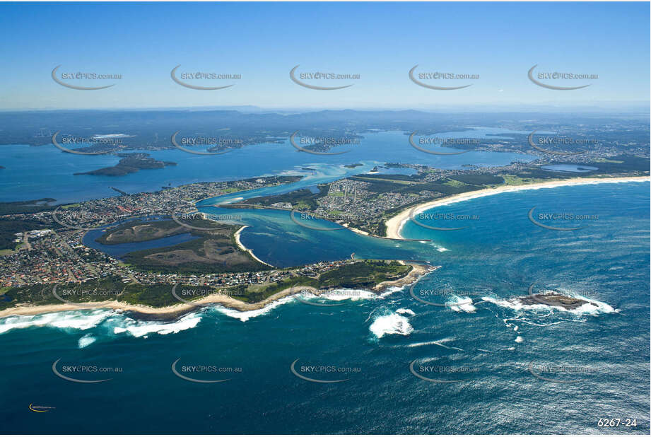 Aerial Photo Swansea Heads NSW Aerial Photography