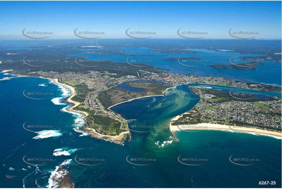 Aerial Photo Swansea Heads NSW Aerial Photography