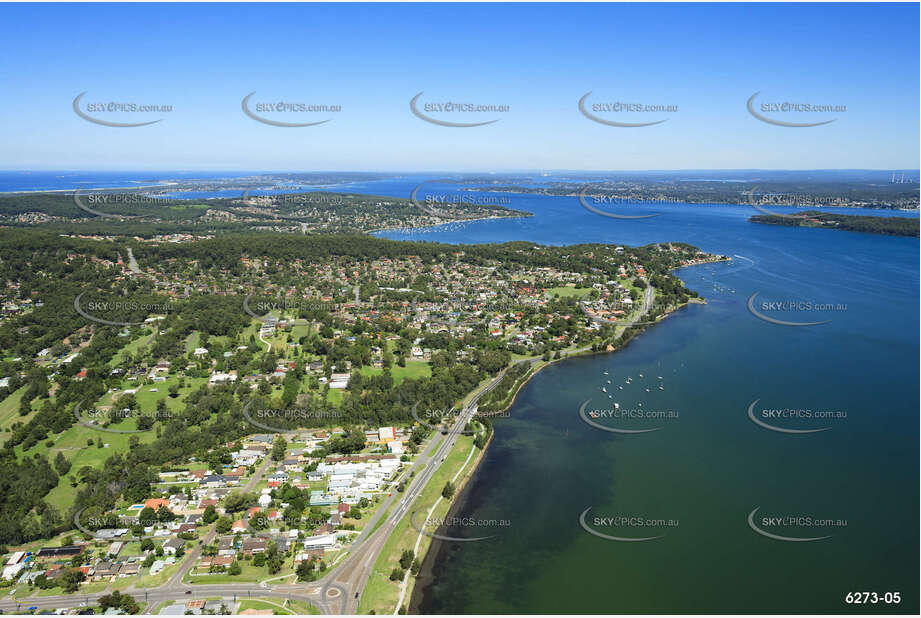 Aerial Photo Warners Bay NSW Aerial Photography