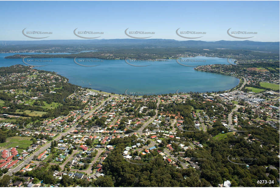 Aerial Photo Warners Bay NSW Aerial Photography