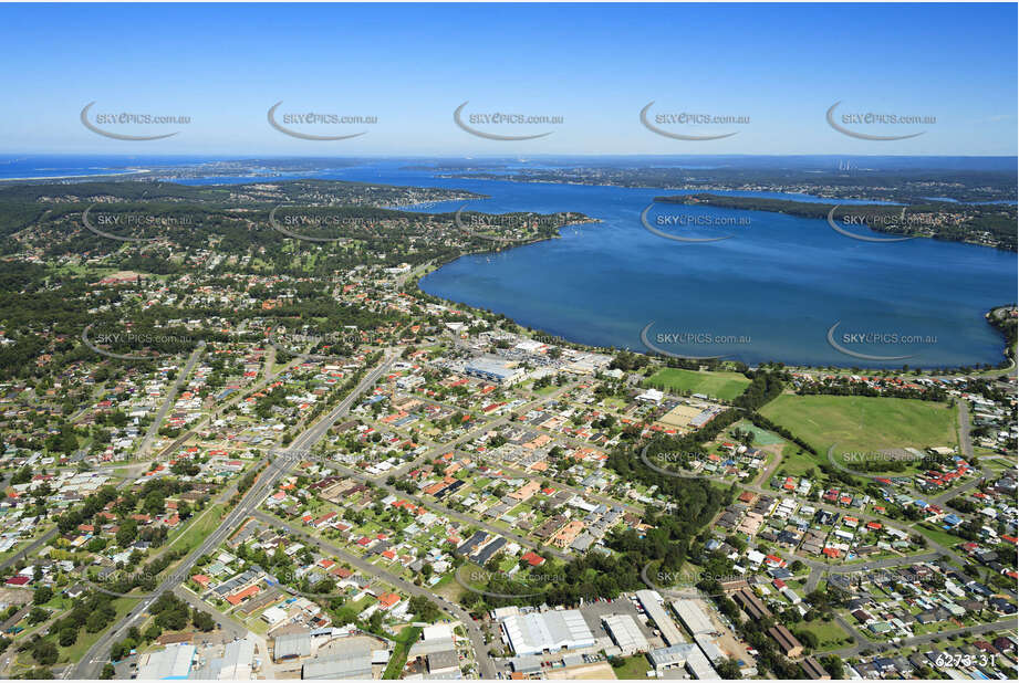 Aerial Photo Warners Bay NSW Aerial Photography