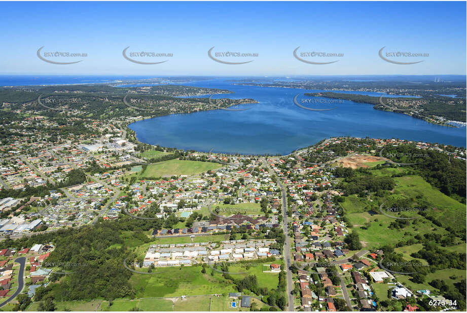 Aerial Photo Warners Bay NSW Aerial Photography