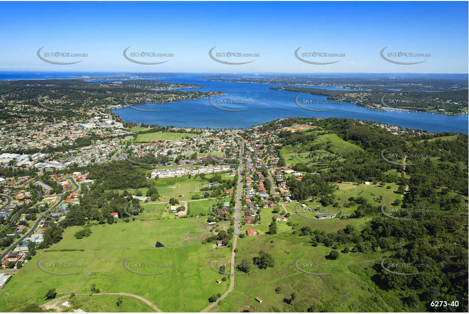 Aerial Photo Warners Bay NSW Aerial Photography