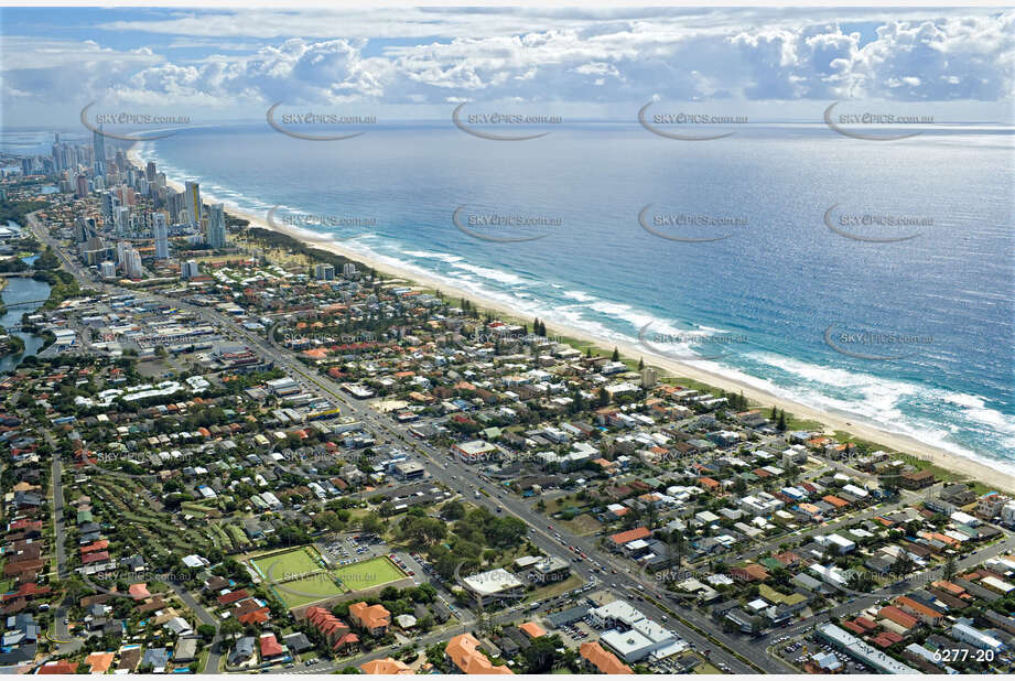 Aerial Photo Mermaid Beach QLD Aerial Photography