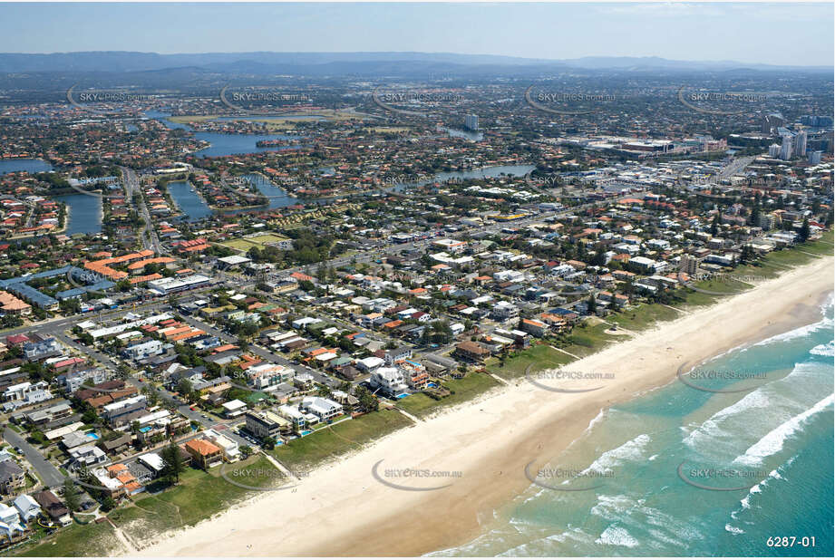 Aerial Photo Mermaid Beach QLD Aerial Photography