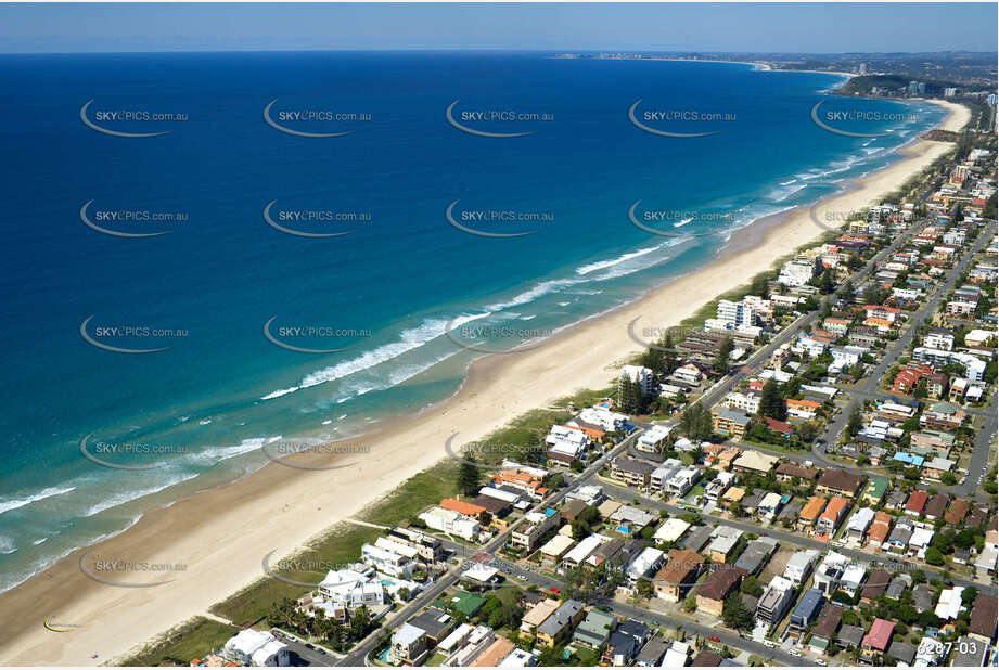 Aerial Photo Mermaid Beach QLD Aerial Photography