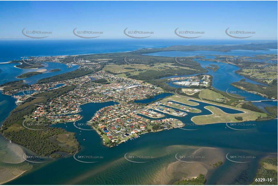 Aerial Photo Yamba NSW Aerial Photography
