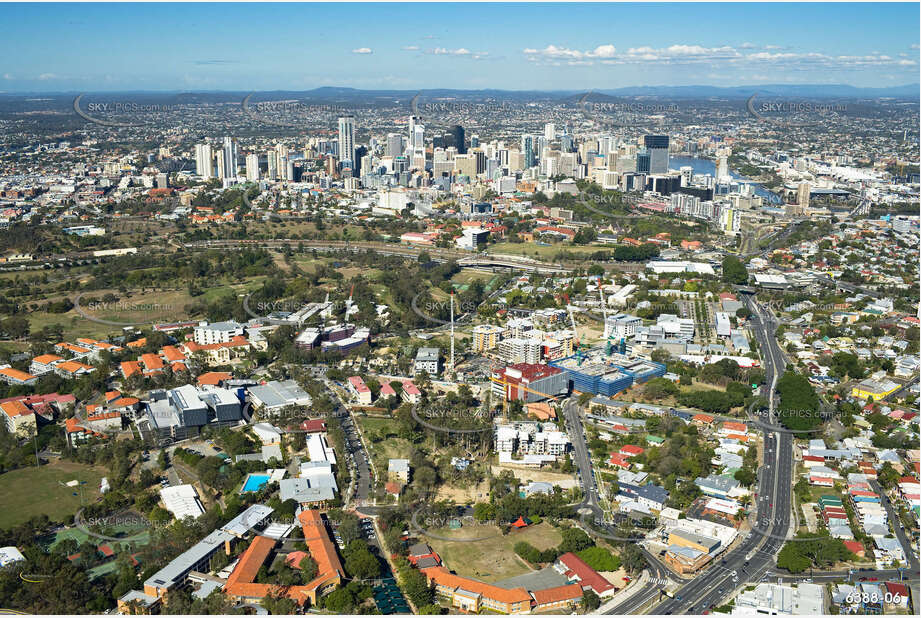 Aerial Photo Kelvin Grove QLD Aerial Photography