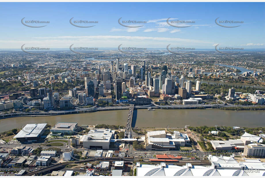 Aerial Photo South Brisbane QLD Aerial Photography