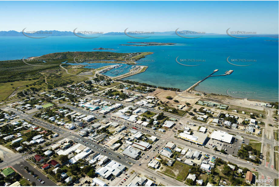 Aerial Photo Bowen CBD Area Aerial Photography