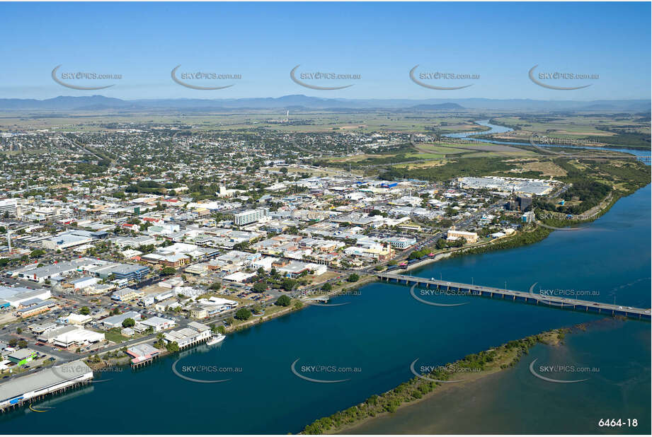 Aerial Photo Mackay CBD QLD Aerial Photography