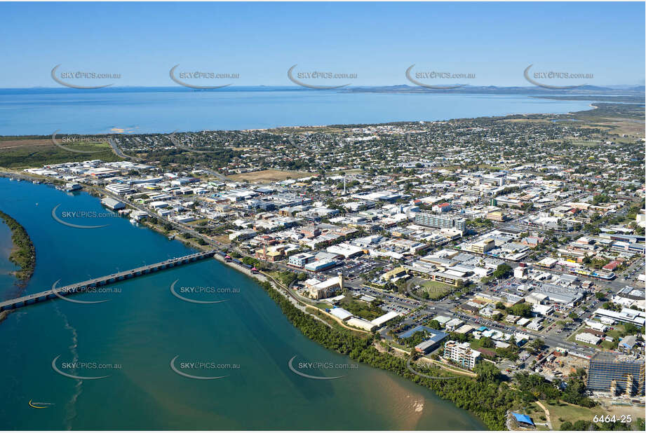 Aerial Photo Mackay CBD QLD Aerial Photography
