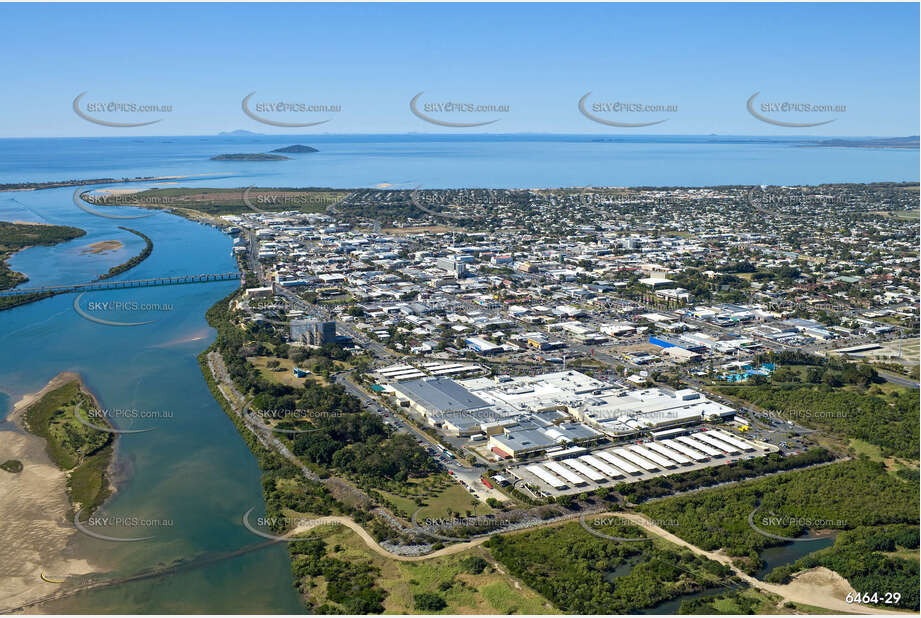 Aerial Photo Mackay CBD QLD Aerial Photography