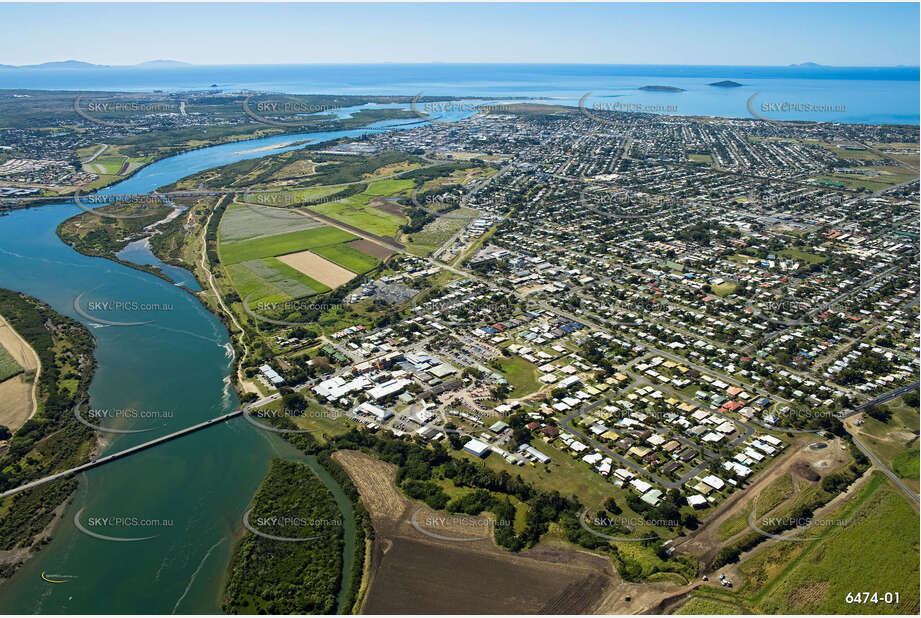 Aerial Photo West Mackay QLD Aerial Photography