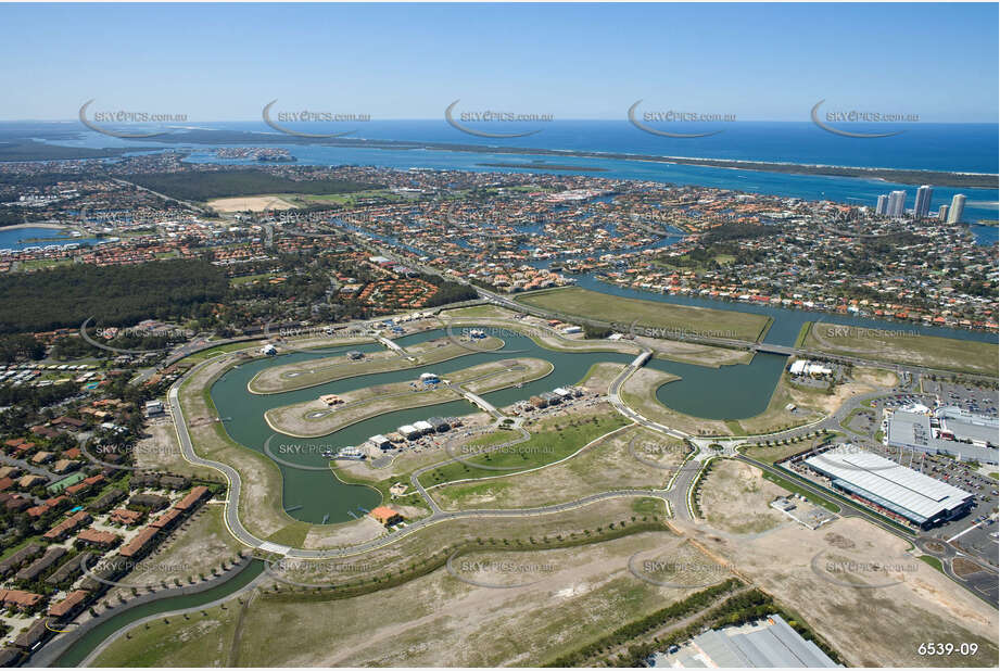 Aerial Photo Biggera Waters QLD Aerial Photography