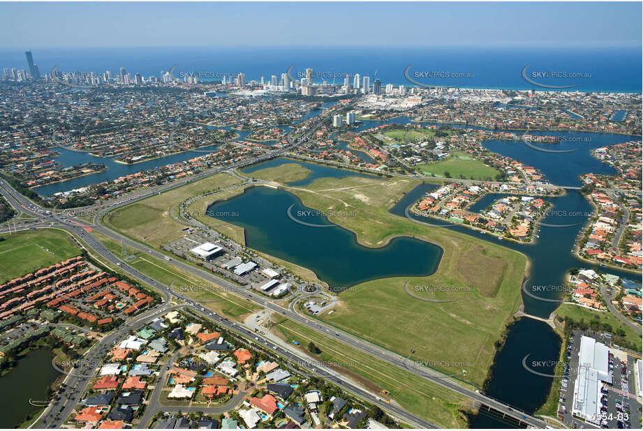 Aerial Photo Mermaid Waters QLD Aerial Photography